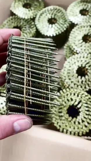 Стальные катушечные гвозди для деревянного поддона Винт с хвостовиком гвоздя Non